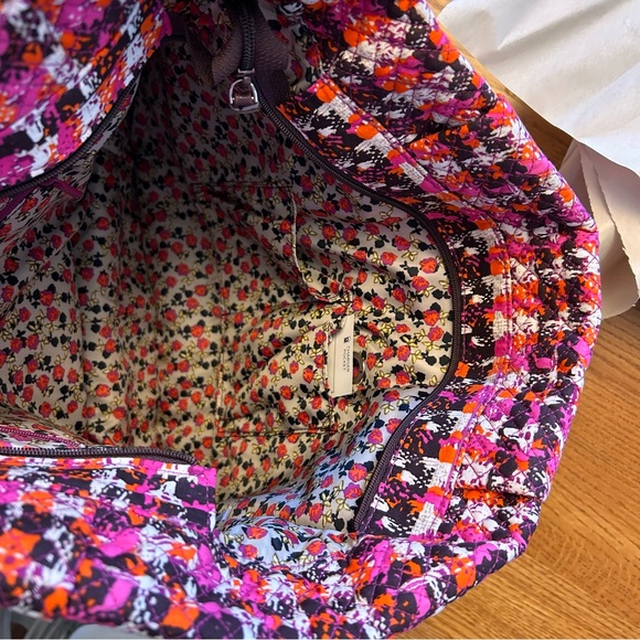 NWT Vera Bradley Hadley Tote in Houndstooth / Tweed - Picture 13 of 16